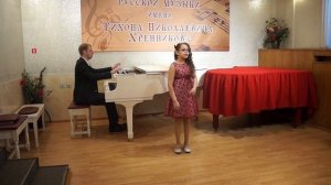 Мусоргский "С няней" из цикла "Детская"