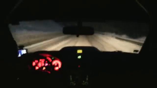 Subaru Impreza WRX STI snow driving onboard 3 смотреть онлайн