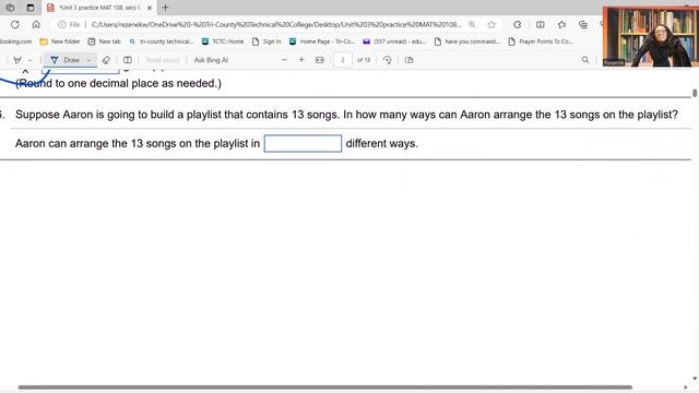 MAT 108 (Finite Prob. & Statistics) Unit 3 Test review смотреть онлайн