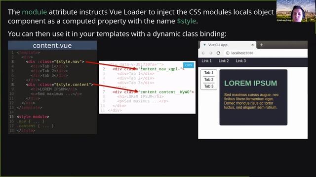 011 - CSS in Vue Components смотреть онлайн