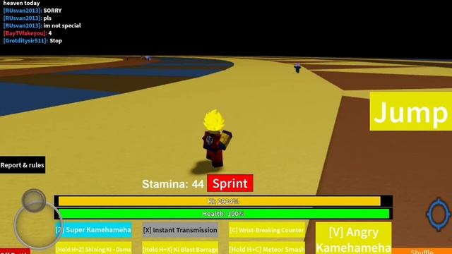 Beating Tournament Of Power Using SSJ only?! | Roblox Dragon Ball R смотреть онлайн