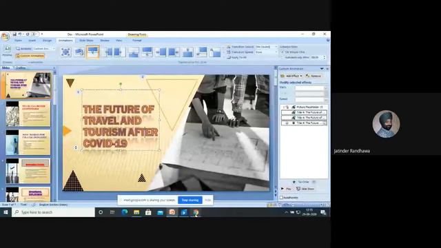 PPT Event 2020 The Future of Travel & Tourism after COVID 19 смотреть онлайн