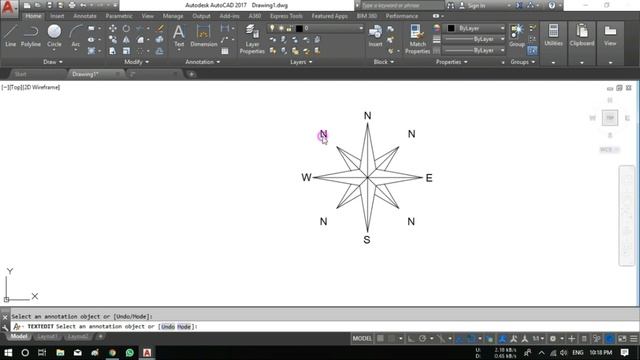 How To Create Compass In AutoCAD & Insert It Into Layout Plan смотреть онлайн