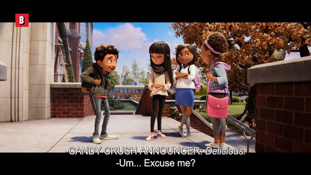 Stuck in Candy Crush | The Emoji Movie | CLIP