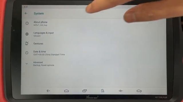 Xhorse VVDI Key Tool Plus Pad Restore Factory Setting смотреть онлайн