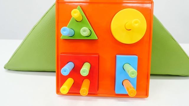 Colors And Shapes For Toddlers: A Baby Learning Toys Video - Learn Colors For Kids