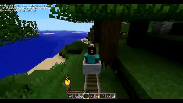 Моя железная дорога в minecraft смотреть онлайн