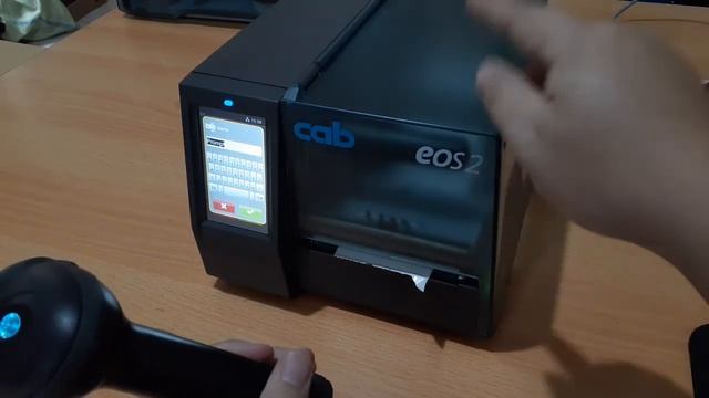 Demo Stand Alone Mode Printer CAB EOS 2 смотреть онлайн