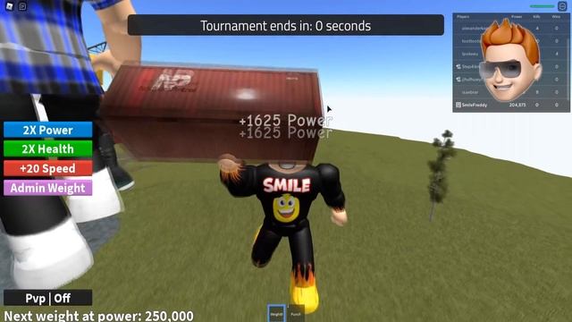 Эволюция КАЧКА в симуляторе качка Lifting Items Simulator Roblox смотреть онлайн