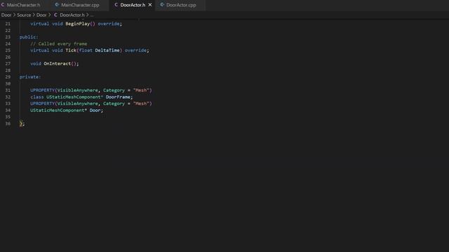 Unreal C++ Tutorial | How to make a Door смотреть онлайн