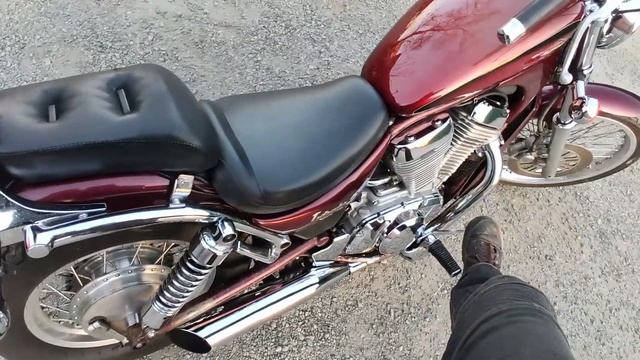 Обзор мотоцикла Suzuki Intruder400. The review of Suzuki Intruder400 motorcycle. смотреть онлайн