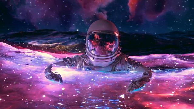Floating In Space 4K Ultra HD Infinite Loop Copyright Free Background Screensaver смотреть онлайн