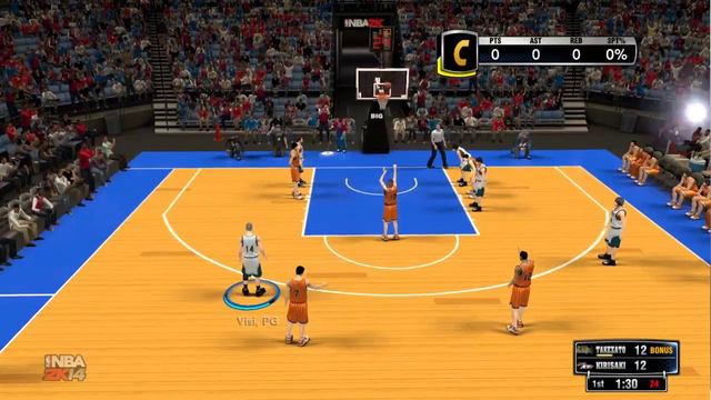 NBA 2k14 Kuroko X Slam Dunk Mod MyCarreer | HUN