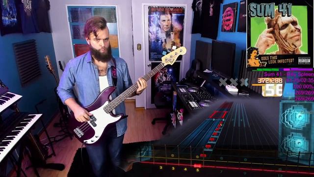 Sum 41 - Billy Spleen | BASS Tabs & Cover (Rocksmith) смотреть онлайн