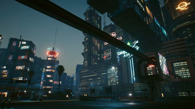 CYBERPUNK 2077 Ambient Music 🎵 Relaxing Night City (CBP 2077 Soundtrack | OST) смотреть онлайн