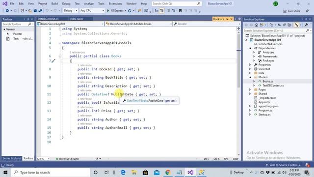 Blazor Tutorial : Get Data using Entity Framework Core | DataBase First | Scaffold DBContext смотреть онлайн