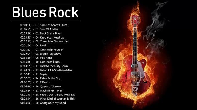 Blues Rock & Southern Rock Badass 🎶 Greatest Blues Rock Music Playlist смотреть онлайн
