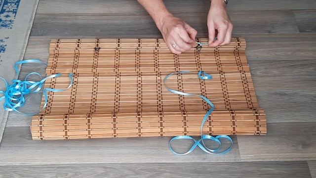 HOW TO RESTRING ROLL-UP BAMBOO BLINDS смотреть онлайн