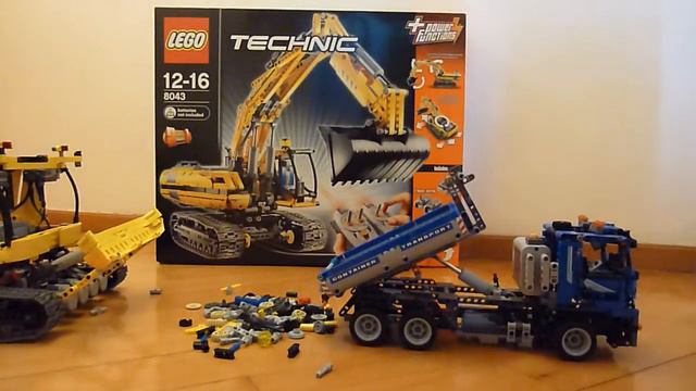 lego 8043 C-model__Snow Groomer смотреть онлайн