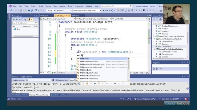 Use ASP.NET Core's TestServer in xUnit to Test Web API Endpoints: TestServer - Part 1 смотреть онлайн