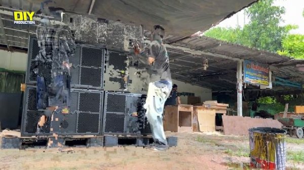 Test W-Box Single 18 inch Professional Subwoofer Box