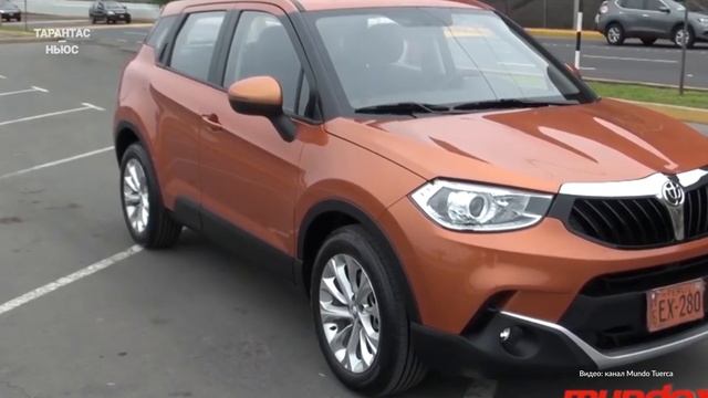 В России в скором времени начнутся продажи кроссовера Brilliance V3