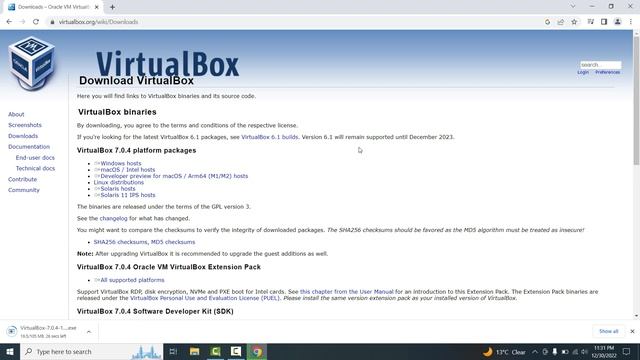 Download Oracle VirtualBox 7.0.4 for Windows смотреть онлайн