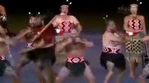 Маори танец хака