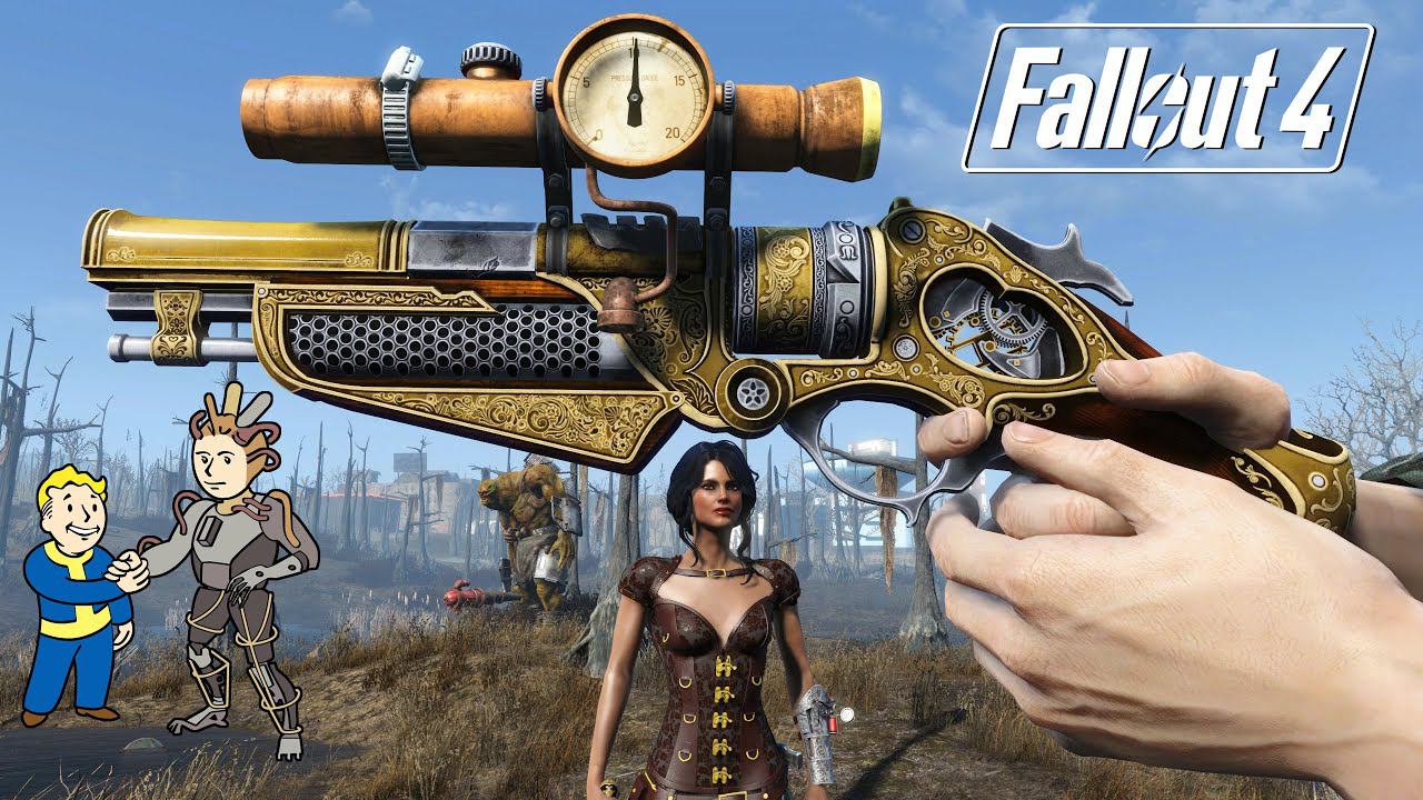 Fallout 4: Стимпанк Револьвер ✚ Броня смотреть онлайн