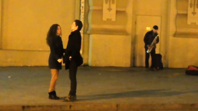 Одесса, Дерибасовская, саксофон / Odessa, Deribasovskaya street, saxophone смотреть онлайн