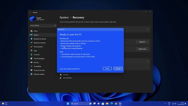 Windows 11 Reset to Factory Settings — Remove Everything or Keep My Files? (2023) смотреть онлайн