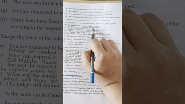 #English Grammar #Std 8 #Chapter #Active & Passive Voice #Exercise 1 to 10 смотреть онлайн