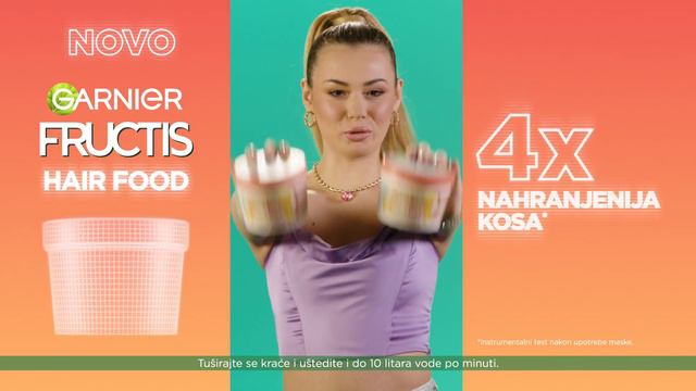 Garnier Fructis HAIRFOOD Pineapple смотреть онлайн