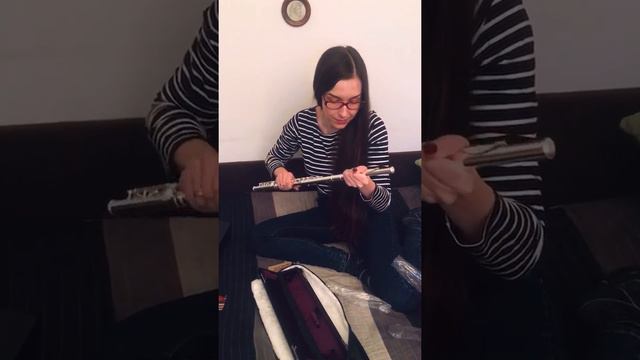 UNBOXING a special Trevor James silver flute + testing haul (Bach, Debussy) + review смотреть онлайн