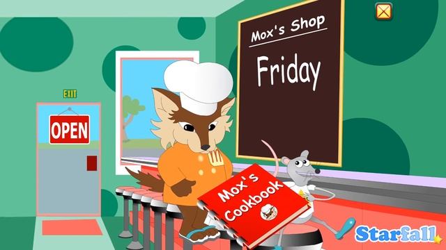 Today Is Monday — a Starfall™ Movie from Starfall.com смотреть онлайн