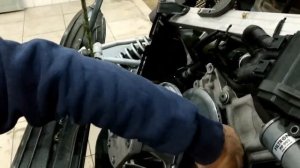 Как снять вариатор на снегоходе, проще простого.