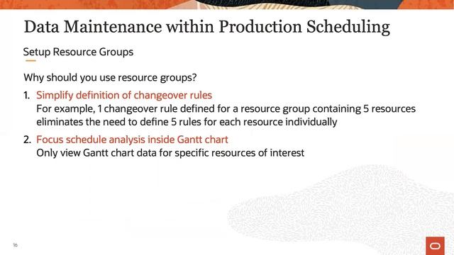 Production Scheduling Key Data Setups, Part II смотреть онлайн