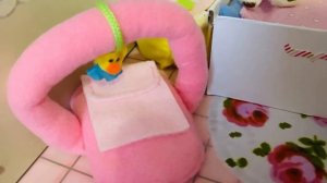 Уточки ЛАЛАФАНФАН Ми-Милка и Бусинка готовятся к Новому году/ новогодняя одежда для lalafanfan