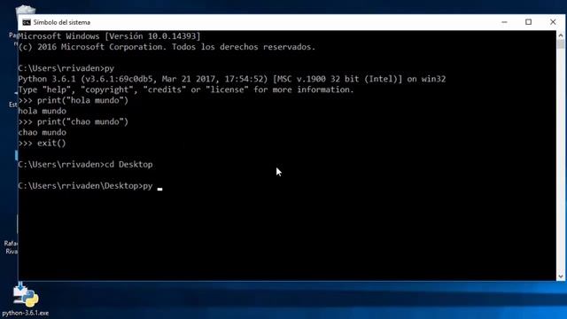 Instalación de Python y PyCharm смотреть онлайн