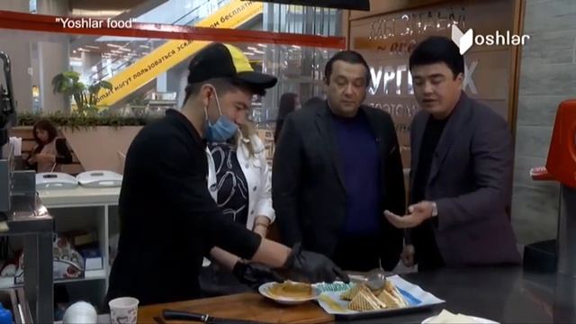 Yoshlar food | Товуқдан «клаб сэндвич» [17.04.2021] смотреть онлайн