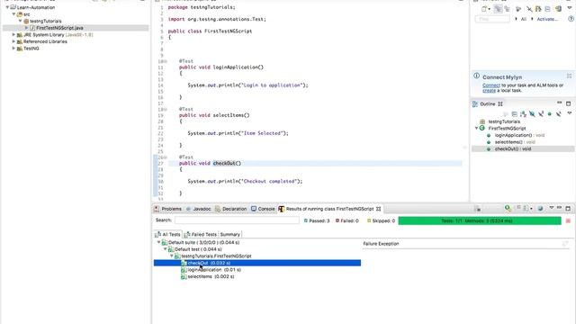 Testng Tutorial for Beginners смотреть онлайн