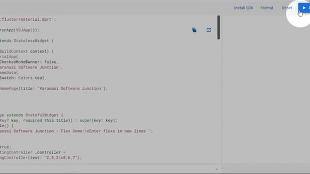 Multiple Row Column Flex demo in a Flutter Layout смотреть онлайн