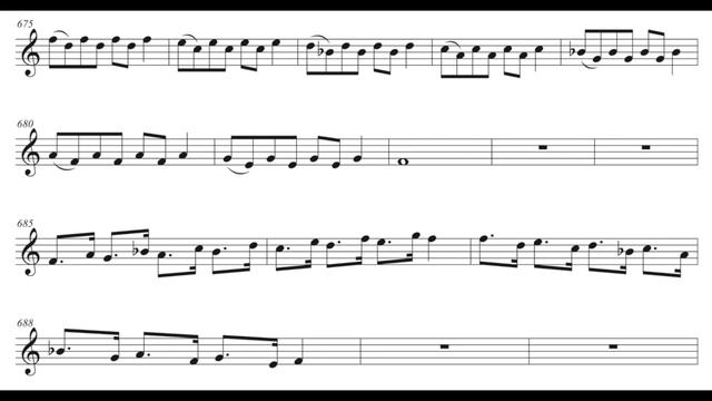 F Major Scale Exercise Sheet смотреть онлайн