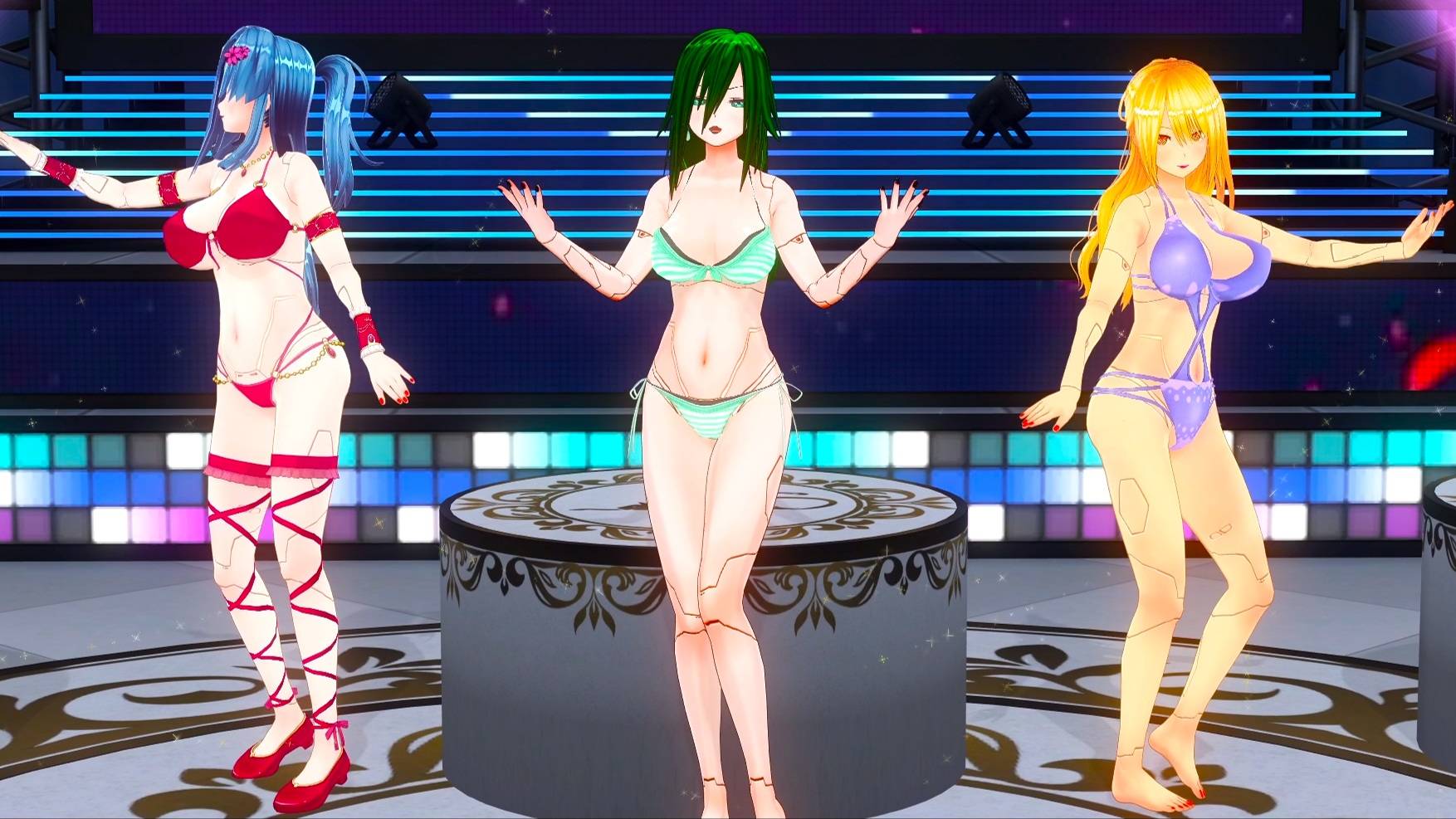 [ MMD ] SECRET DEEP BLUE - SEXY ANDROID PARTY - #mmd #girldance #android #girls смотреть онлайн