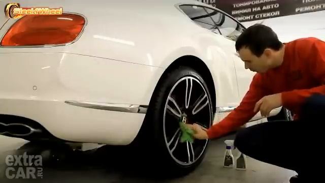 Жидкое стекло для чистки и защиты дисков Bentley. Защитное покрытие