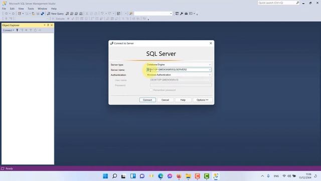 การสร้างฐานข้อมูลด้วย SSMS Sql Server смотреть онлайн