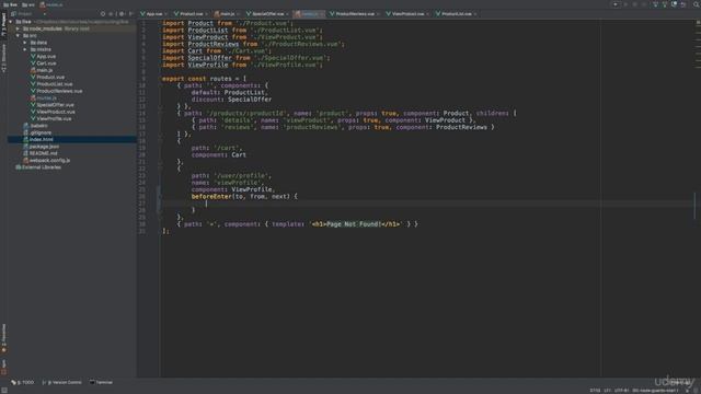 Vue.js 167 Route guards смотреть онлайн