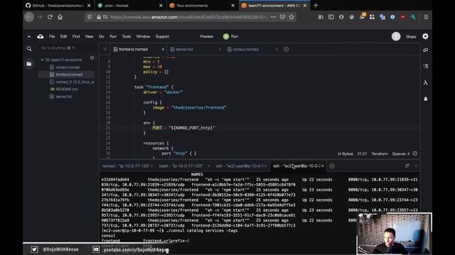 Phase 10 - Fixing the Front-end Application Port смотреть онлайн