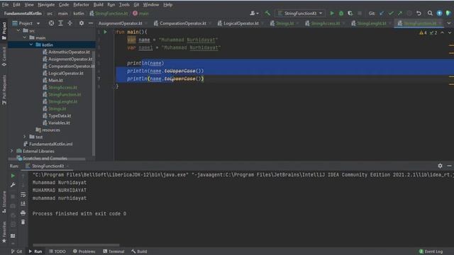 Pemrograman Kotlin - String Functions #14 смотреть онлайн
