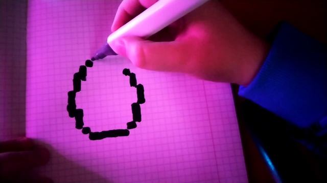 Как нарисовать алмаз из МАЙНКРАФТА PIXEL ART смотреть онлайн